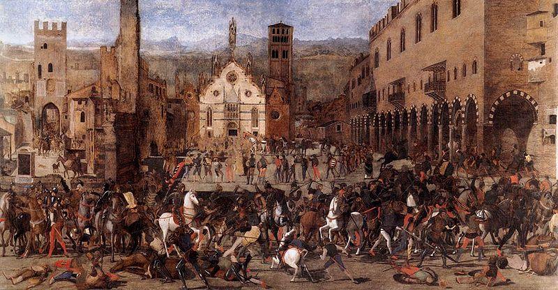 Battle between the Gonzaga and the Bonacolsi, Francesco Morone
